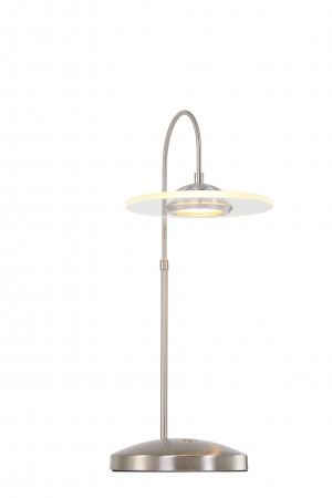 LED lampen ROUNDY moderne tafellamp Staal by Steinhauer 7711ST